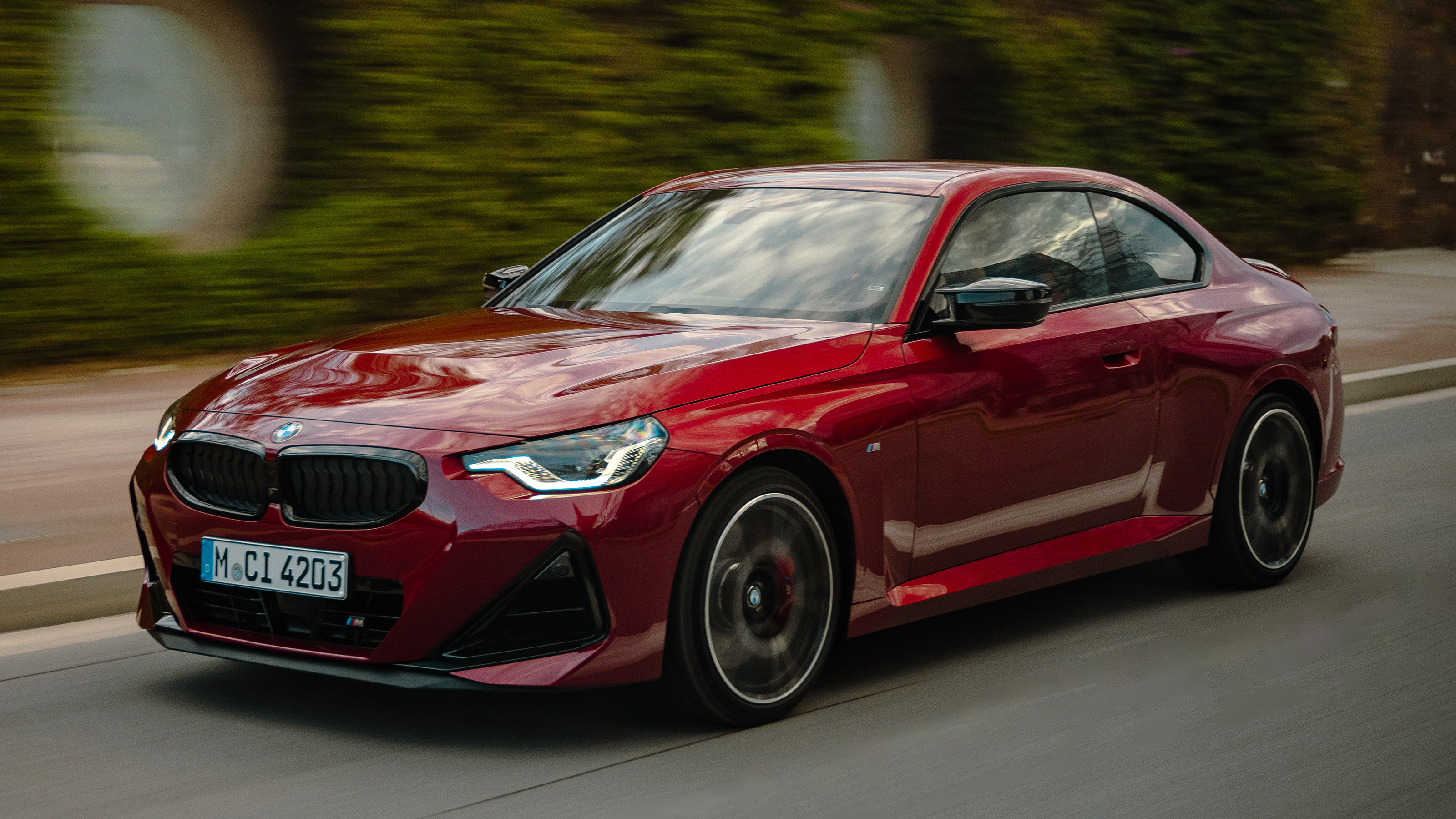 BMW 2 Series Coupe facelift - front action
