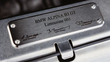 BMW Alpina B3 - plaque