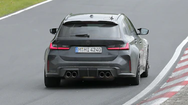 BMW M3 CS Touring (camouflaged) - rear action
