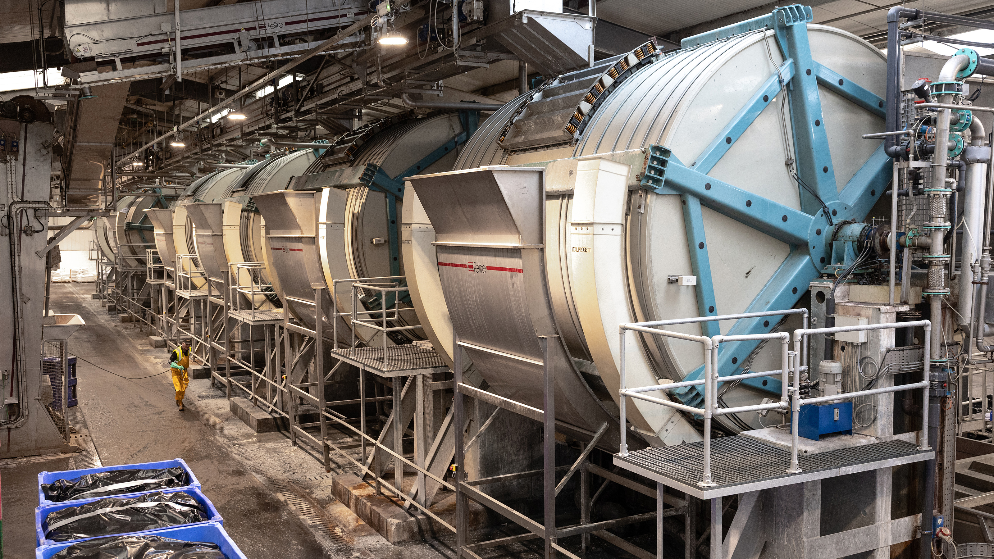 Heavy machinery in Bridge of Weir factory