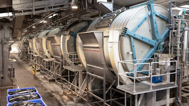 Heavy machinery in Bridge of Weir factory