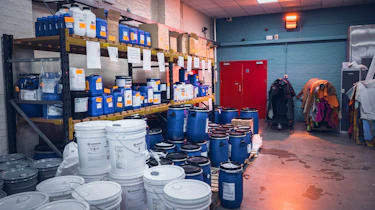 Bridge of Weir storage room
