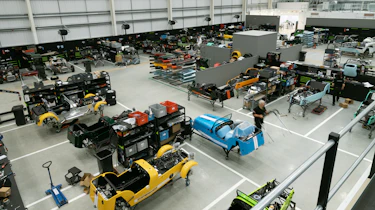 Caterham production line