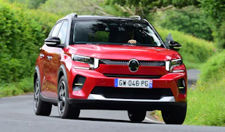 Citroen e-C3 - front cornering