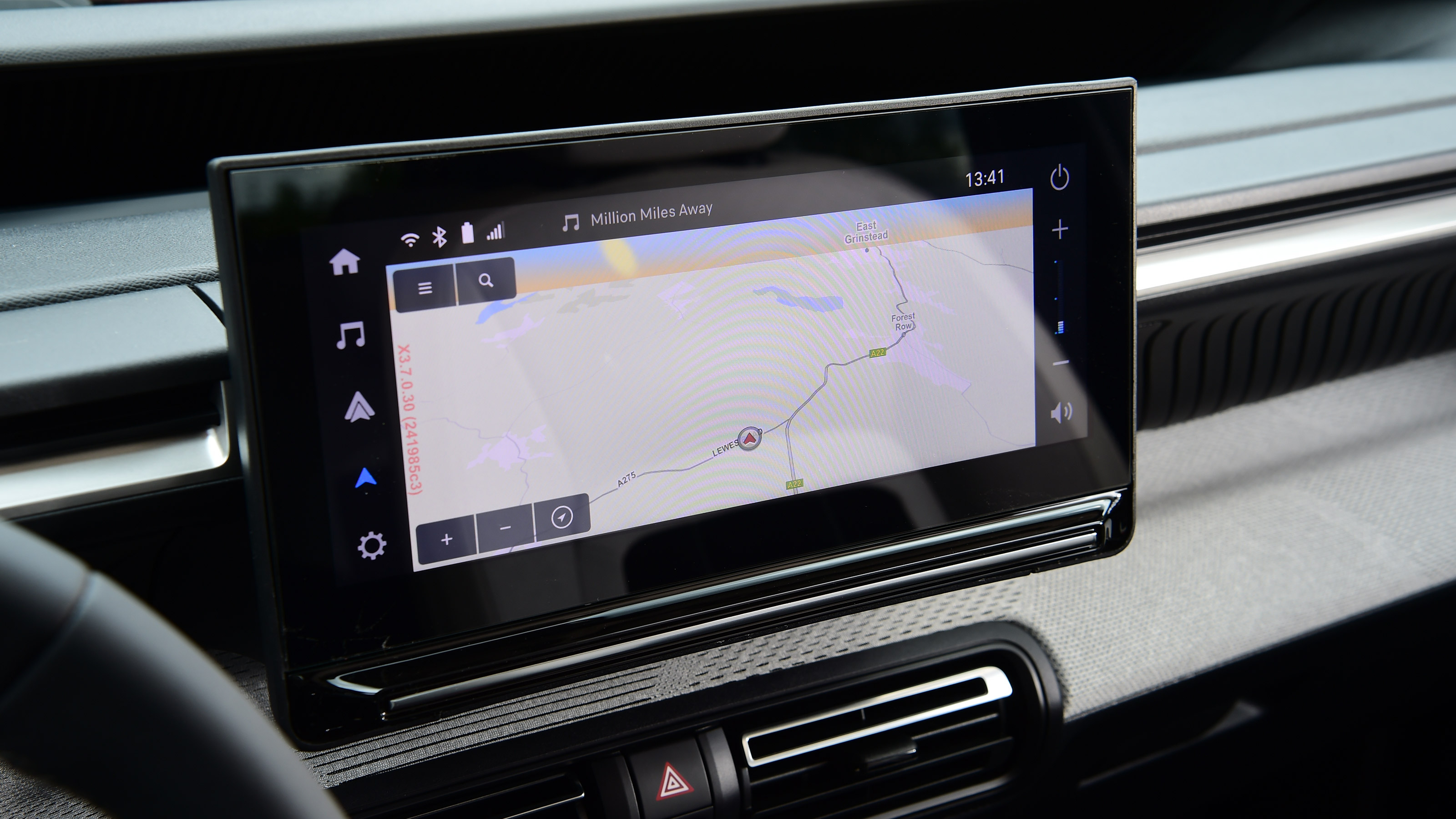 Citroen e-C3 - infotainment