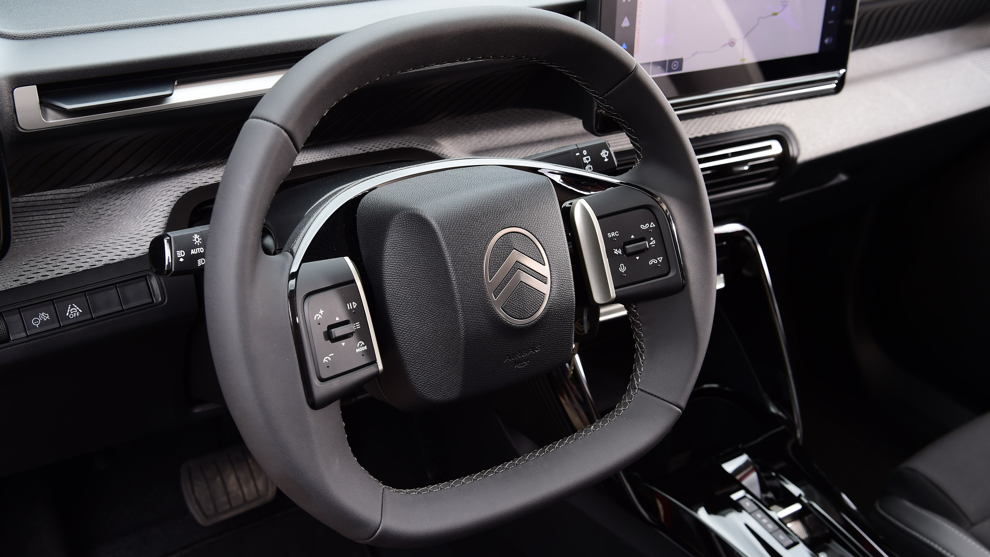 Citroen e-C3 - steering wheel