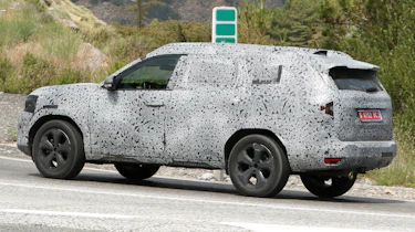 New Dacia Bigster rear passenger side angled