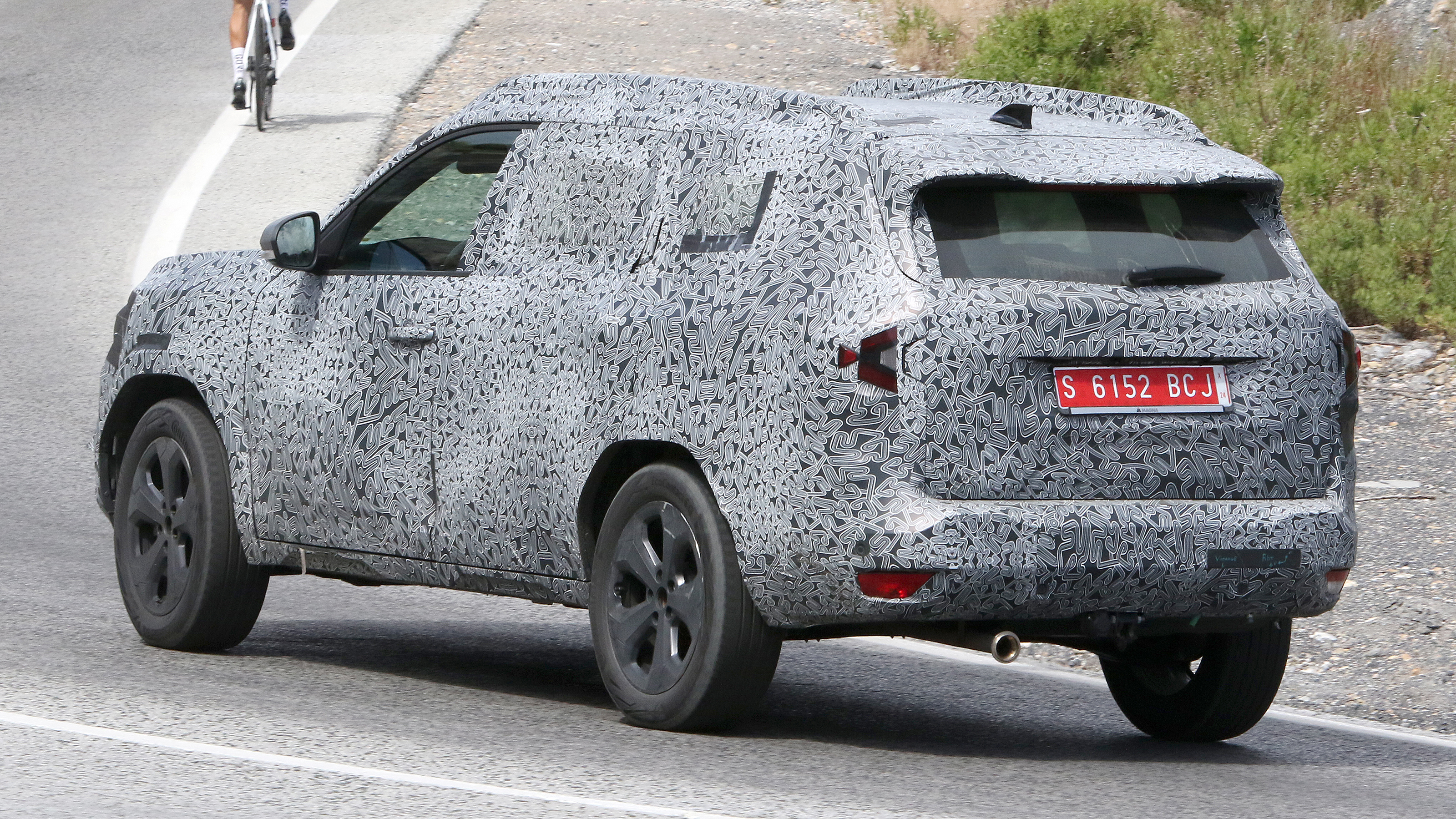 New Dacia Bigster rear 3/4