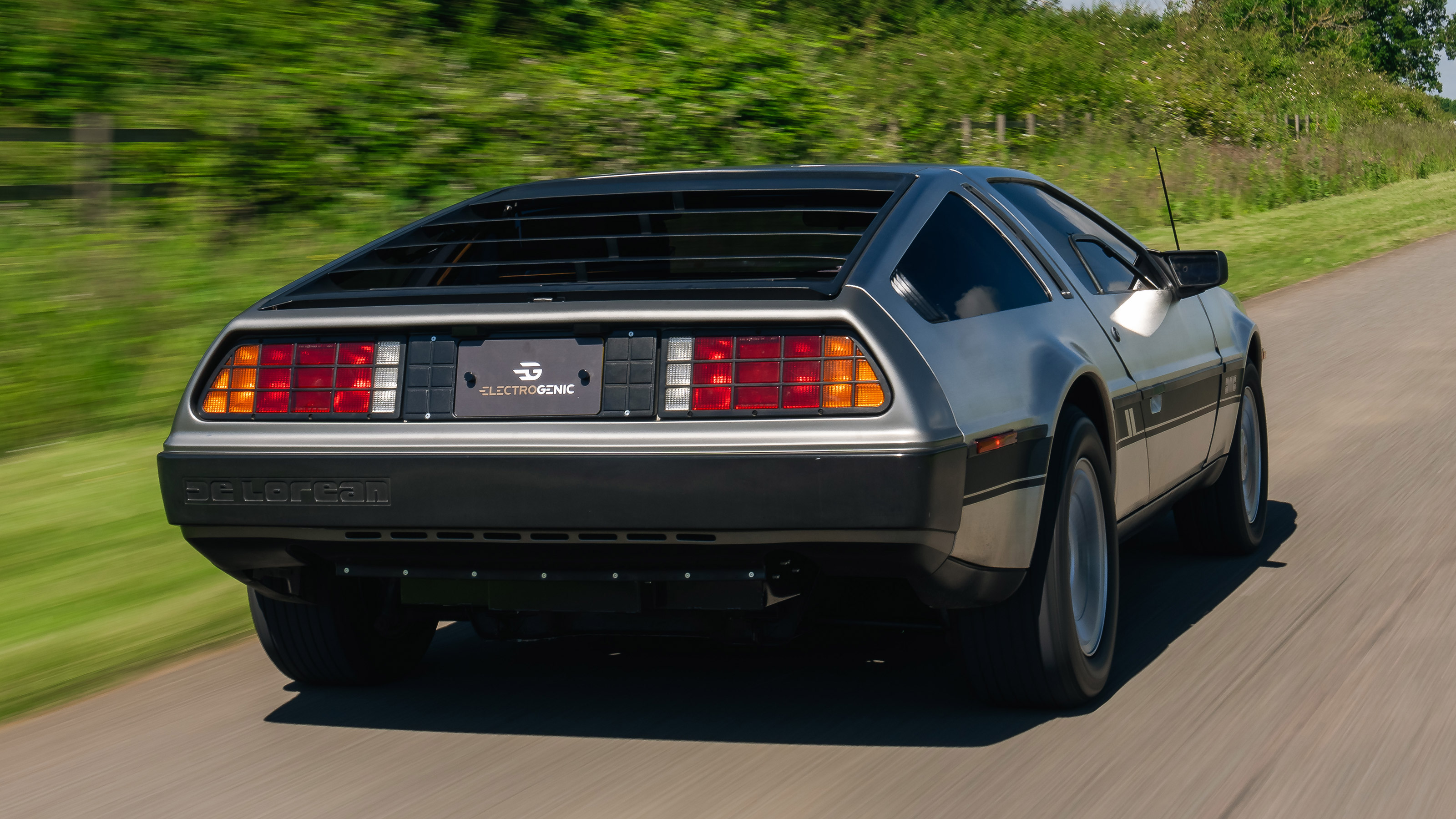 Electrogenic DeLorean DMC-12 - rear action