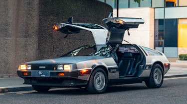 Electrogenic DeLorean DMC-12 - front doors open