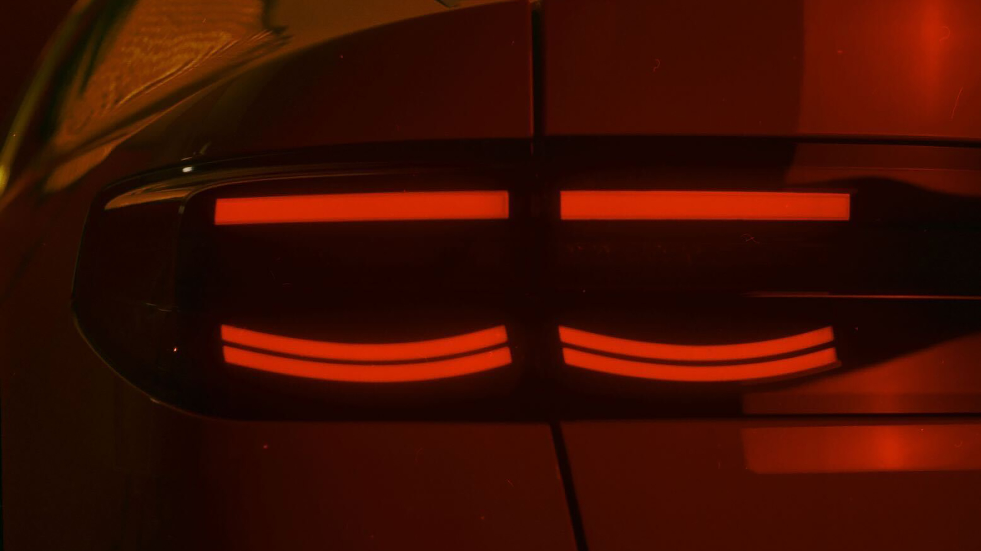 Ford Capri rear light teaser