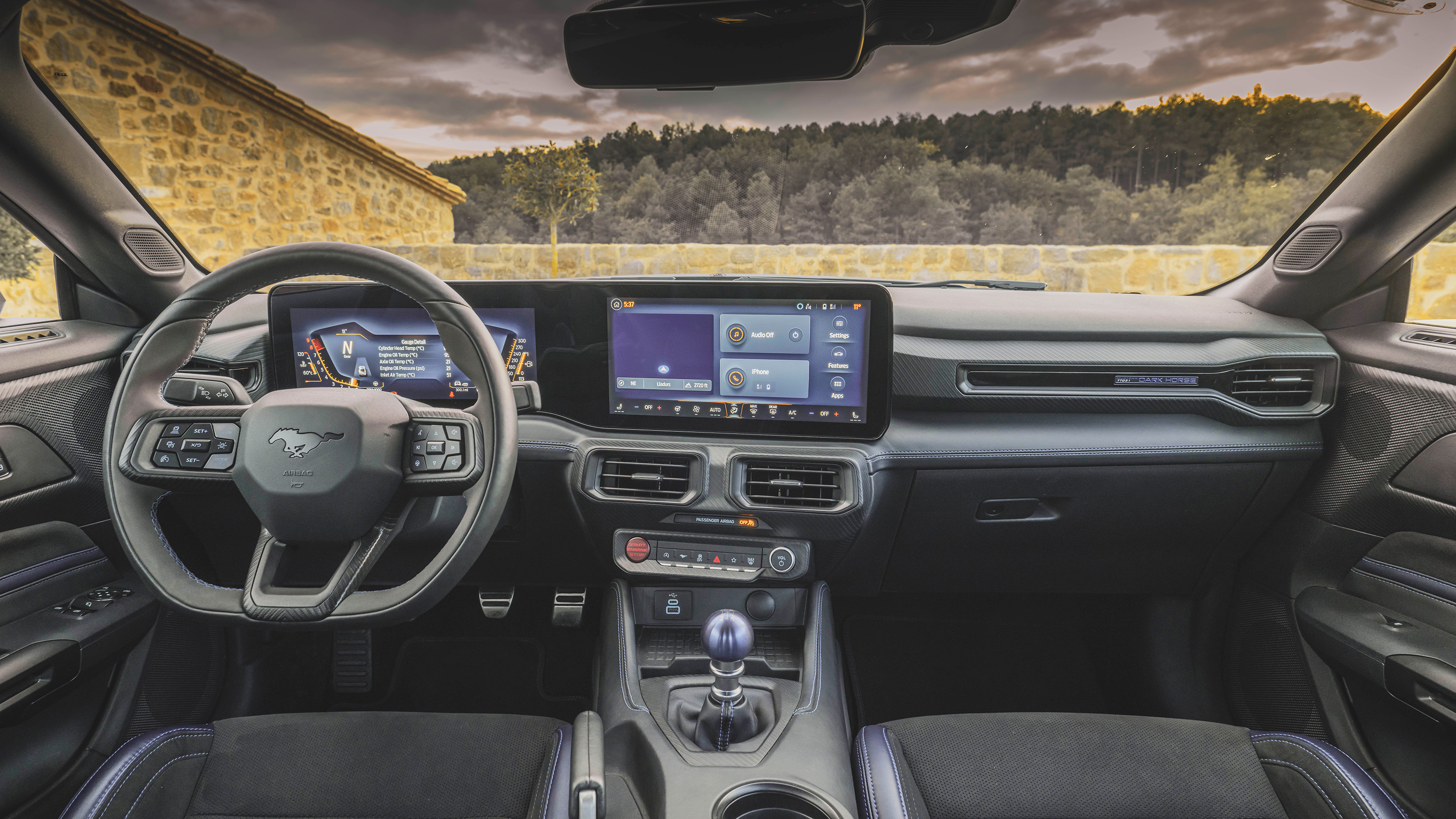 Ford Mustang Dark Horse - interior