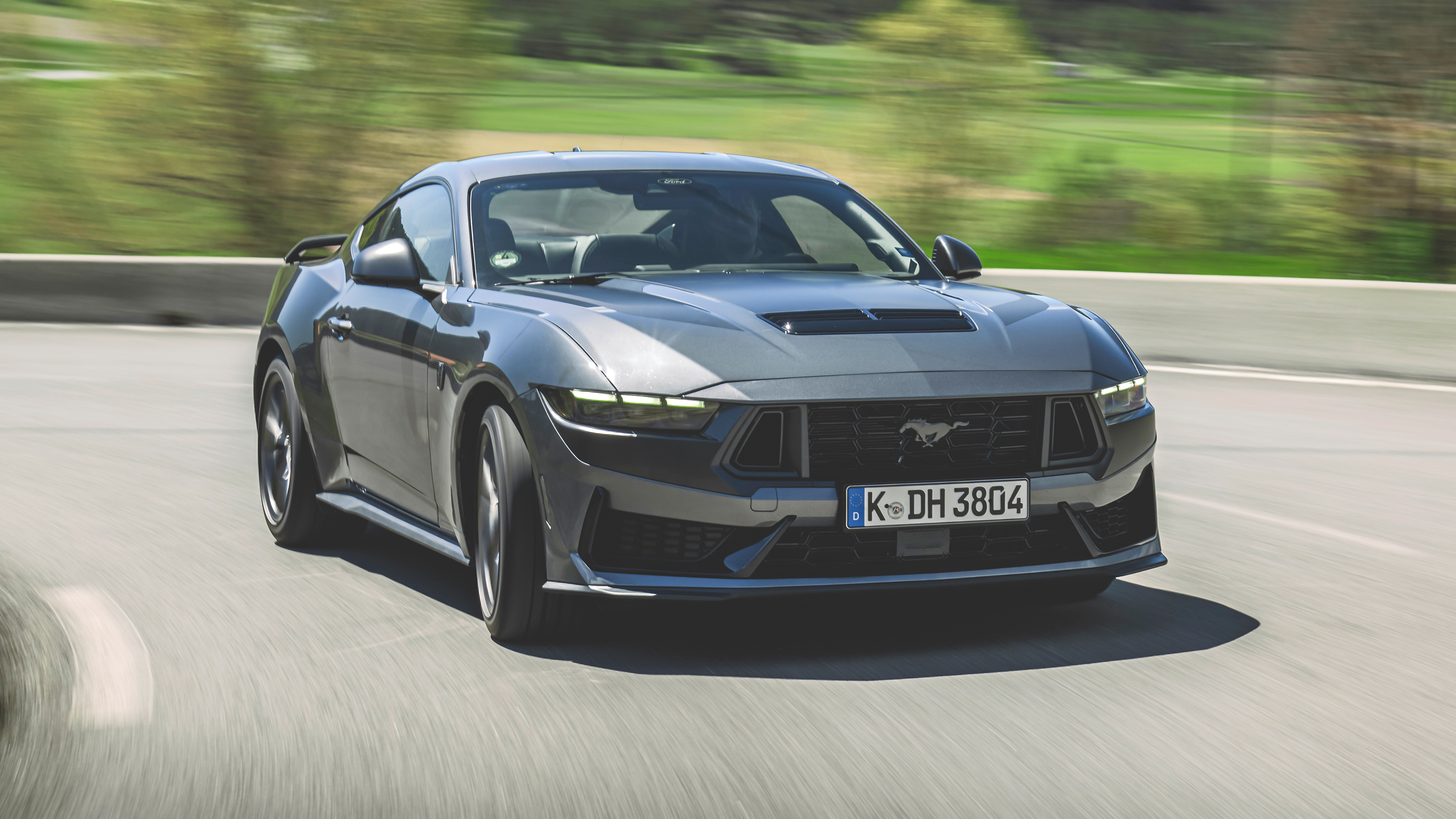 Ford Mustang Dark Horse - front cornering