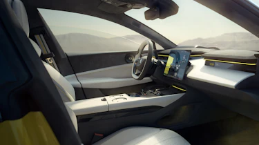 Lotus Emeya - front seats