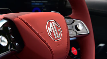 MG Cyberster 2024 UK - steering wheel
