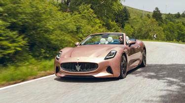 Maserati GranCabrio Folgore - front action
