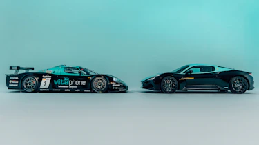 MC20 Leggenda and MC12 GT1 Vitaphone together side on