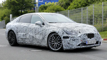 Mercedes E-Class EV spyshot 1