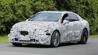 Mercedes E-Class EV spyshot 4