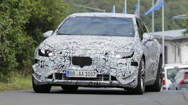 Mercedes E-Class EV spyshot 3