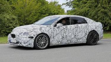 Mercedes E-Class EV spyshot 5