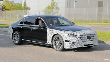 New facelift Mercedes S-Class - front
