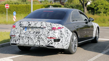 New facelift Mercedes S-Class - rear
