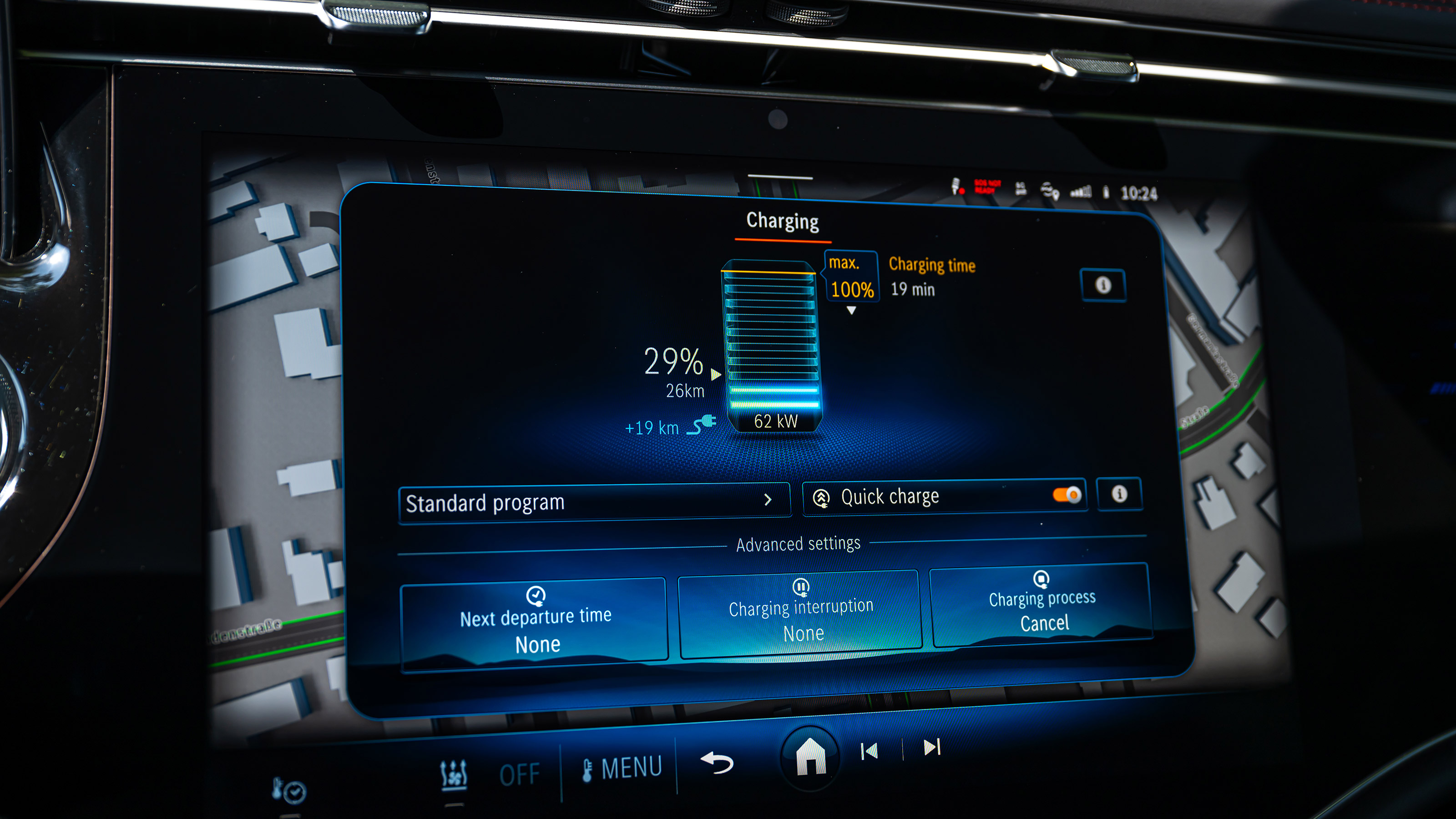 Mercedes-AMG E 53 - screen