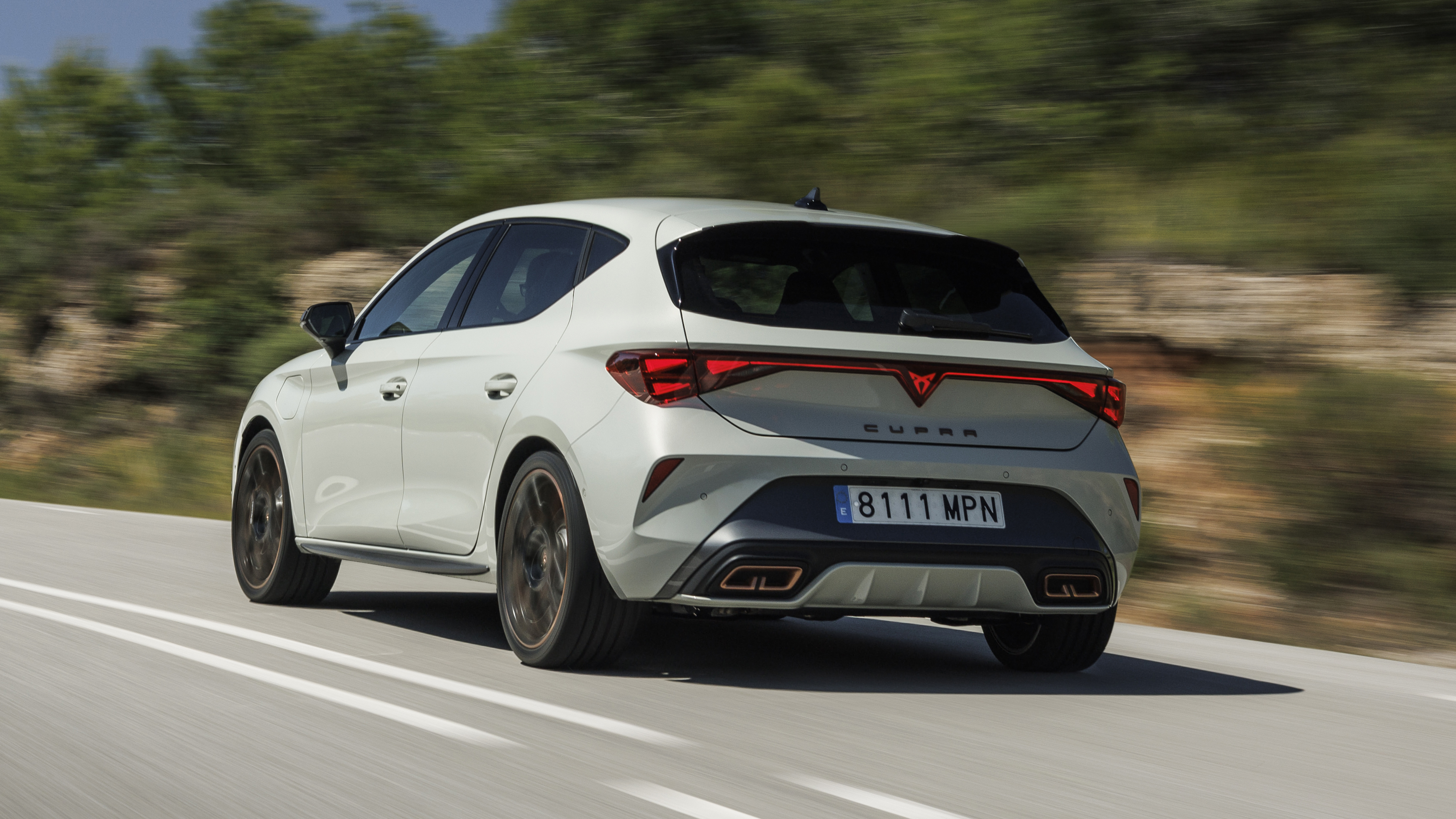 New 2024 Cupra Leon - rear cornering 