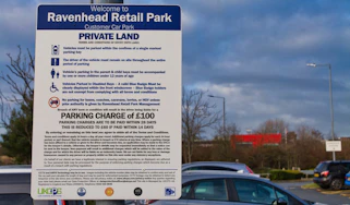 Parking notice