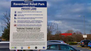 Parking notice