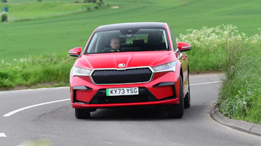 Skoda Enyaq Coupe - front cornering