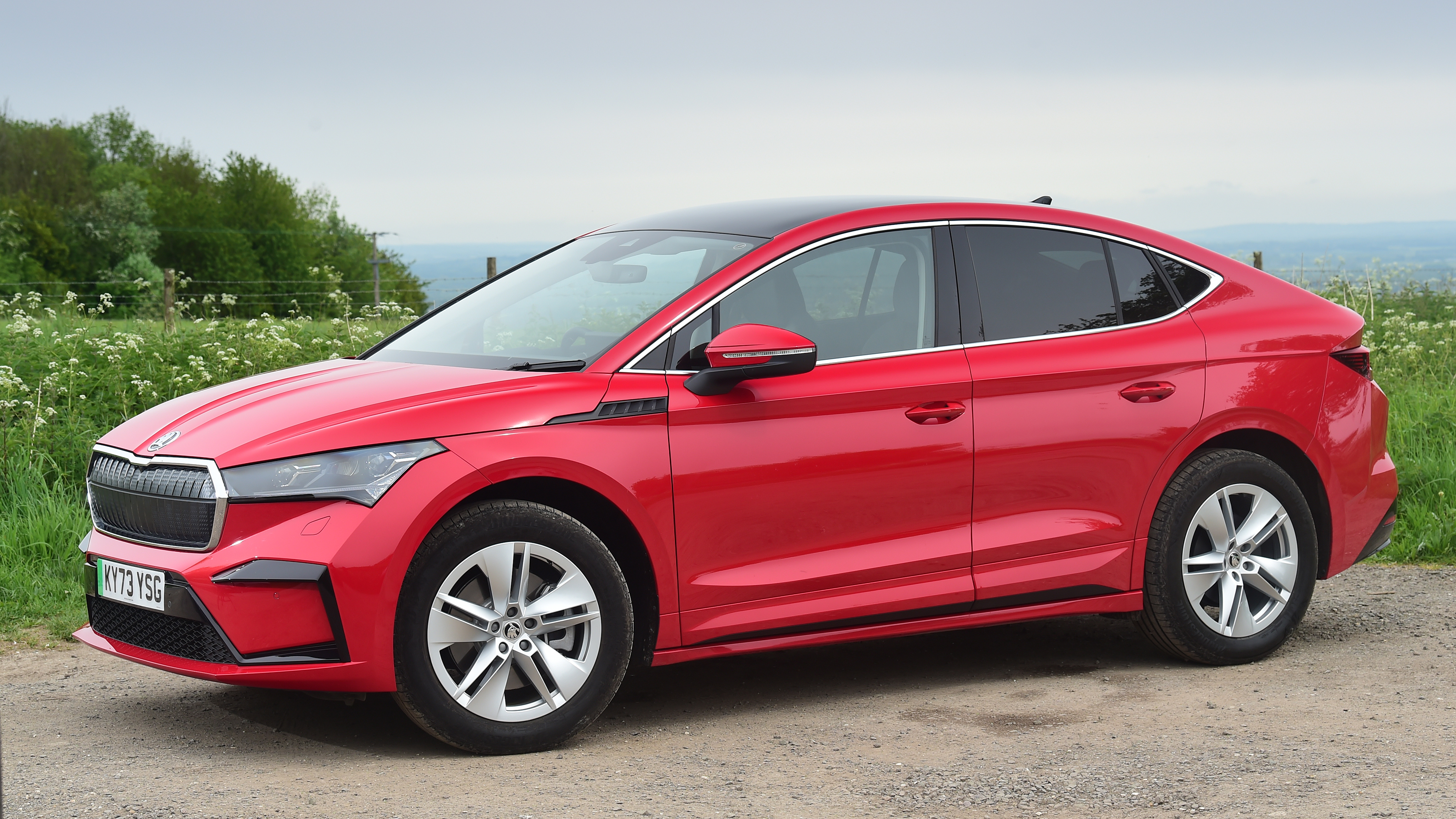 Skoda Enyaq Coupe - front static