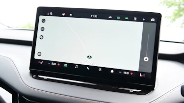 Skoda Enyaq Coupe - infotainment screen
