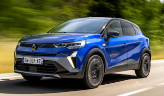 Renault Captur facelift - front
