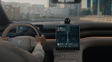 NIO EL8 front dashboard