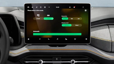 Skoda Kodiaq iV - infotainment screen