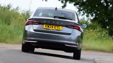 Skoda Octavia UK - rear cornering