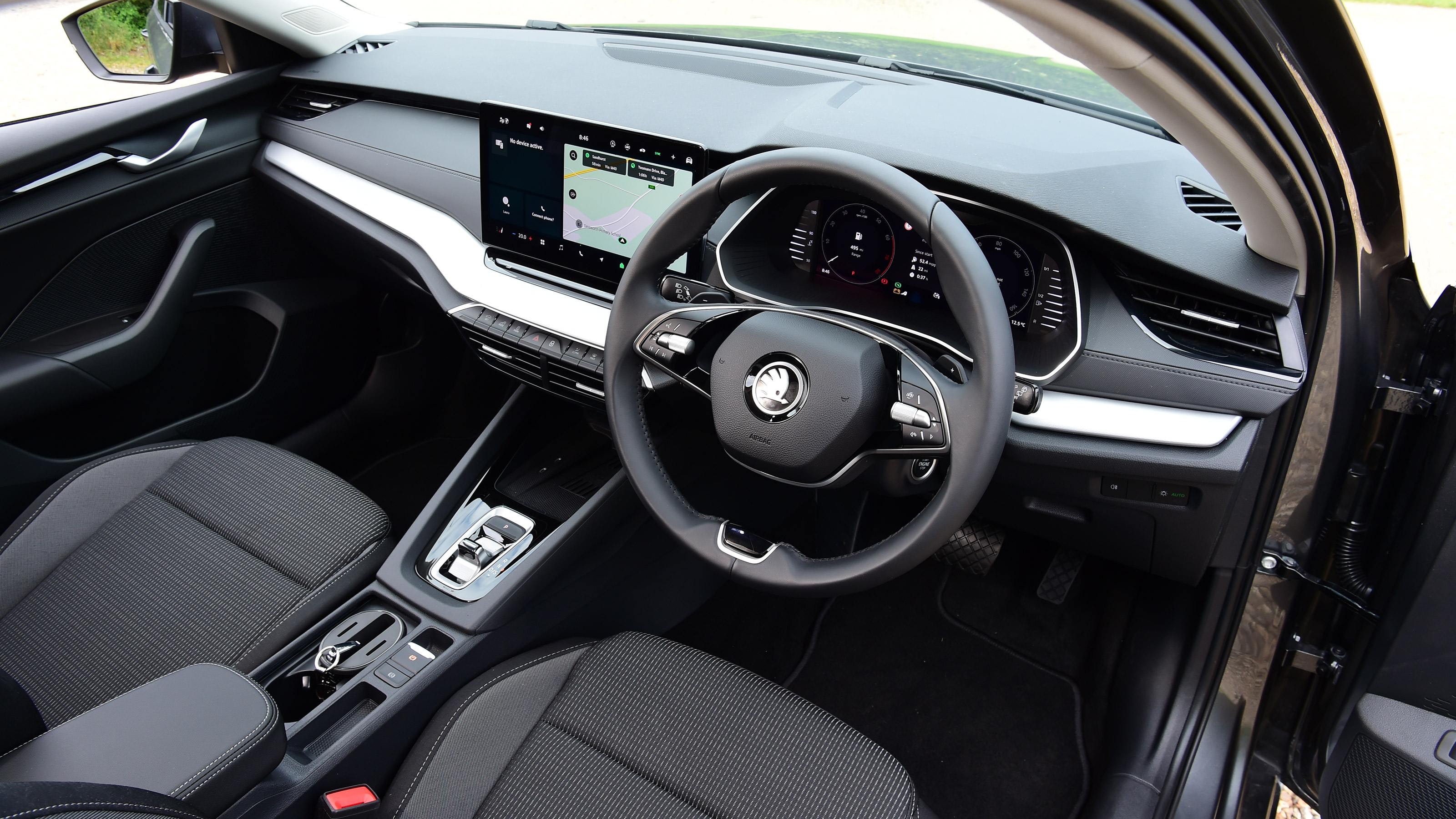Skoda Octavia UK - dash