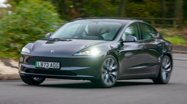 Tesla Model 3 - front cornering