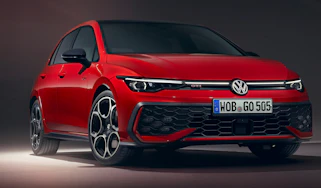 New Volkswagen Golf GTI front 3/4