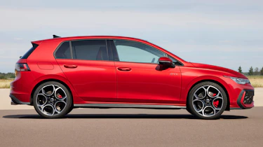 New Volkswagen Golf GTI side shot