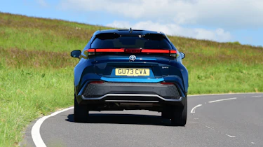 Toyota C-HR Excel - rear cornering