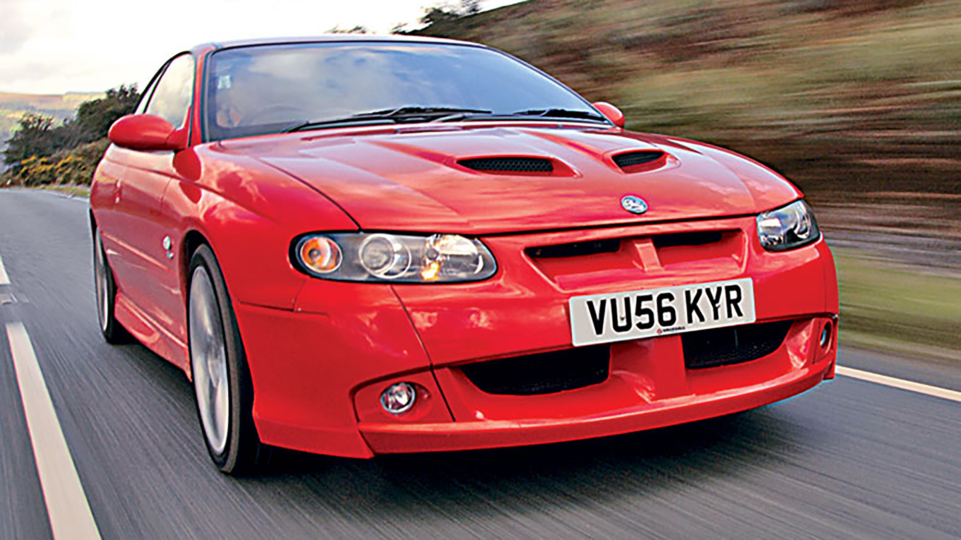 Vauxhall Monaro - front tracking