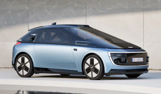 Verne self-driving robo-taxi - front
