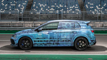 Volkswagen Golf R prototype - side static