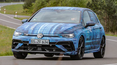 Volkswagen Golf R prototype - front cornering