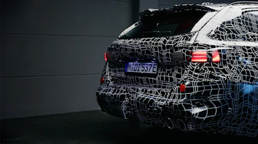 BMW M5 Touring teased - rear end
