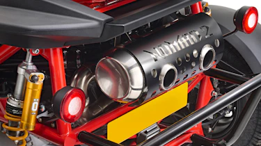 Ariel Nomad 2 - exhaust backbox