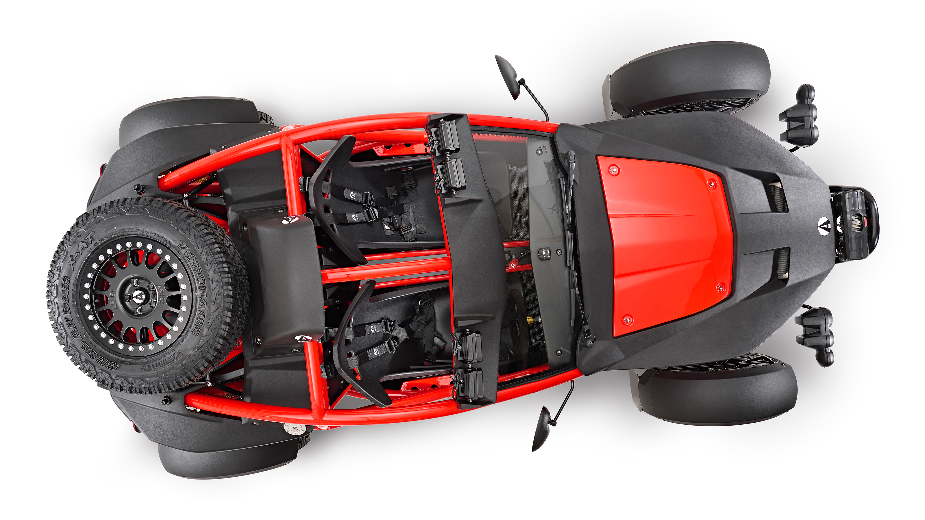 Ariel Nomad 2 - bird's-eye view